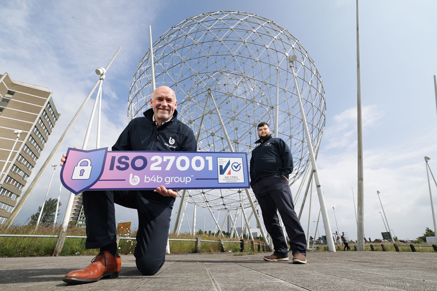 b4b Group secures global data security recognition with ISO 27001